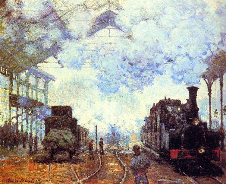 Photo:  Claude Monet, Arrival at Saint